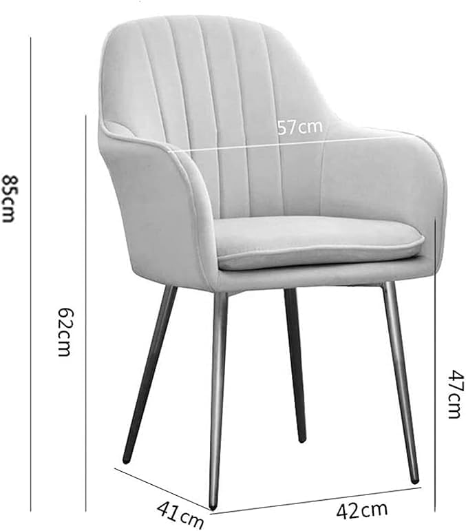 Luxury Luxe Modern Velvet Dining Chairs Set of 4 - Image 2